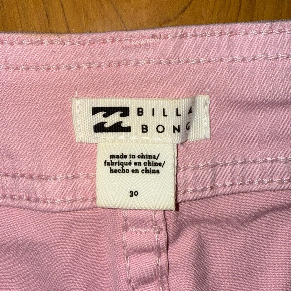 Billabong Soft Pink Pants - Picture 2 of 4